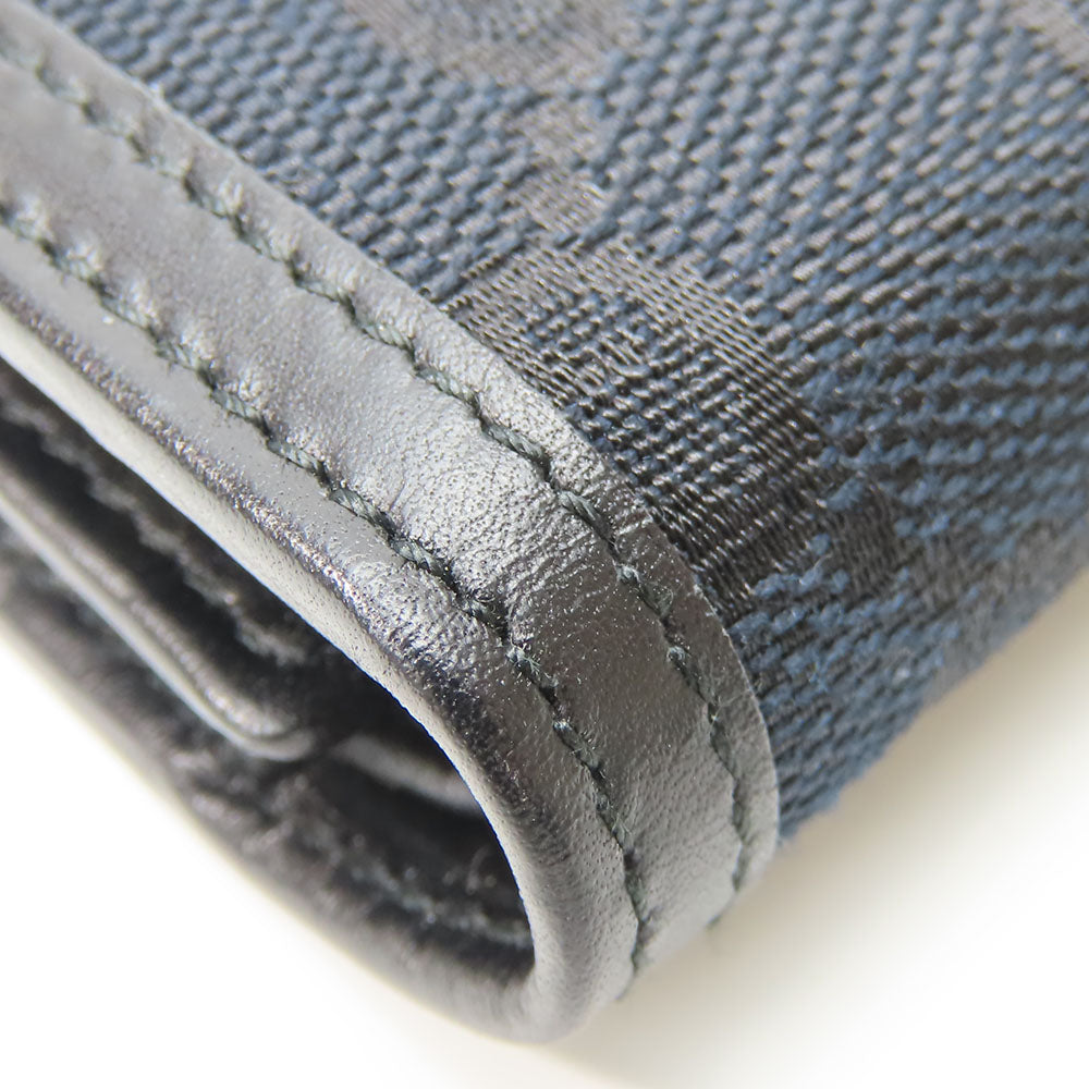 GUCCI Long Wallet Purse 035.0416.2180 GG canvas black Web line