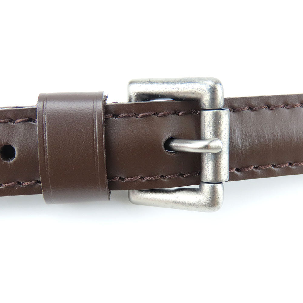 LOUIS VUITTON Shoulder strap leather Brown