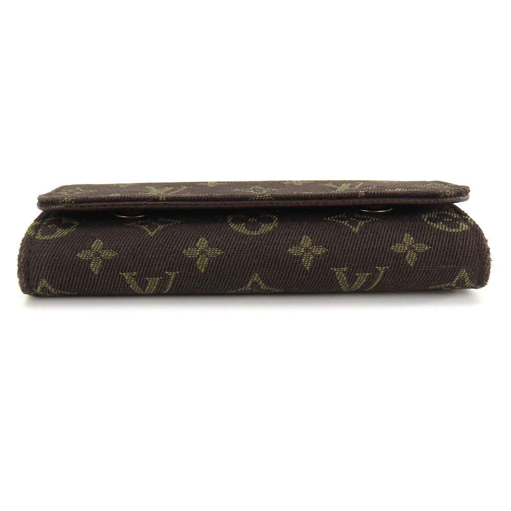 LOUIS VUITTON Key case Key holder M92431 Monogram mini run Ebene Multicles4 Women