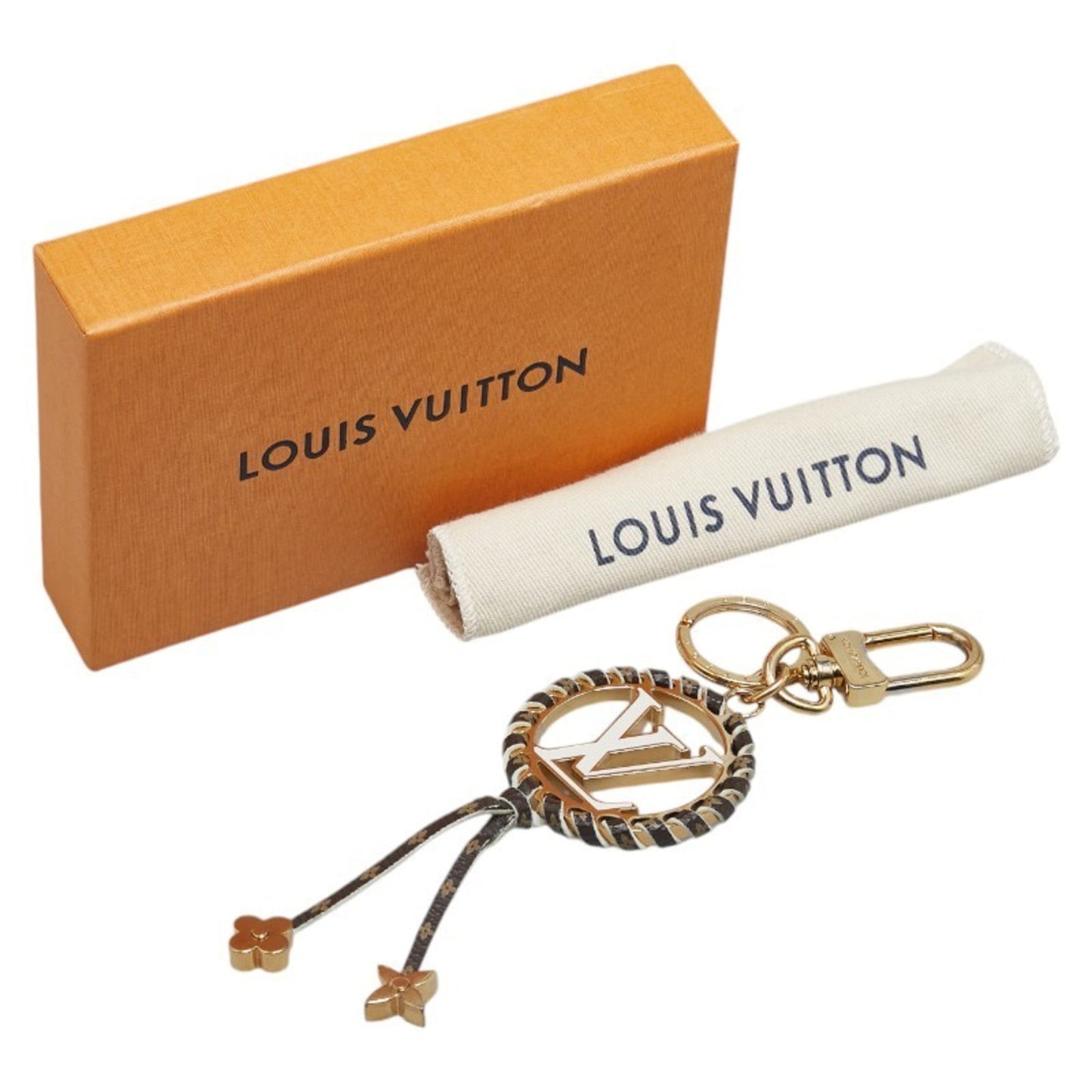 Louis Vuitton Leather Keyring
