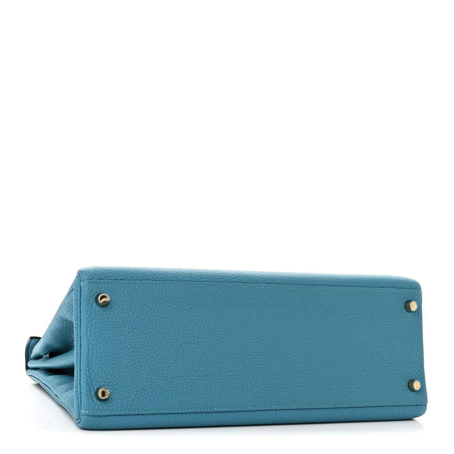 Hermes Togo Kelly Retourne 32 Turquoise