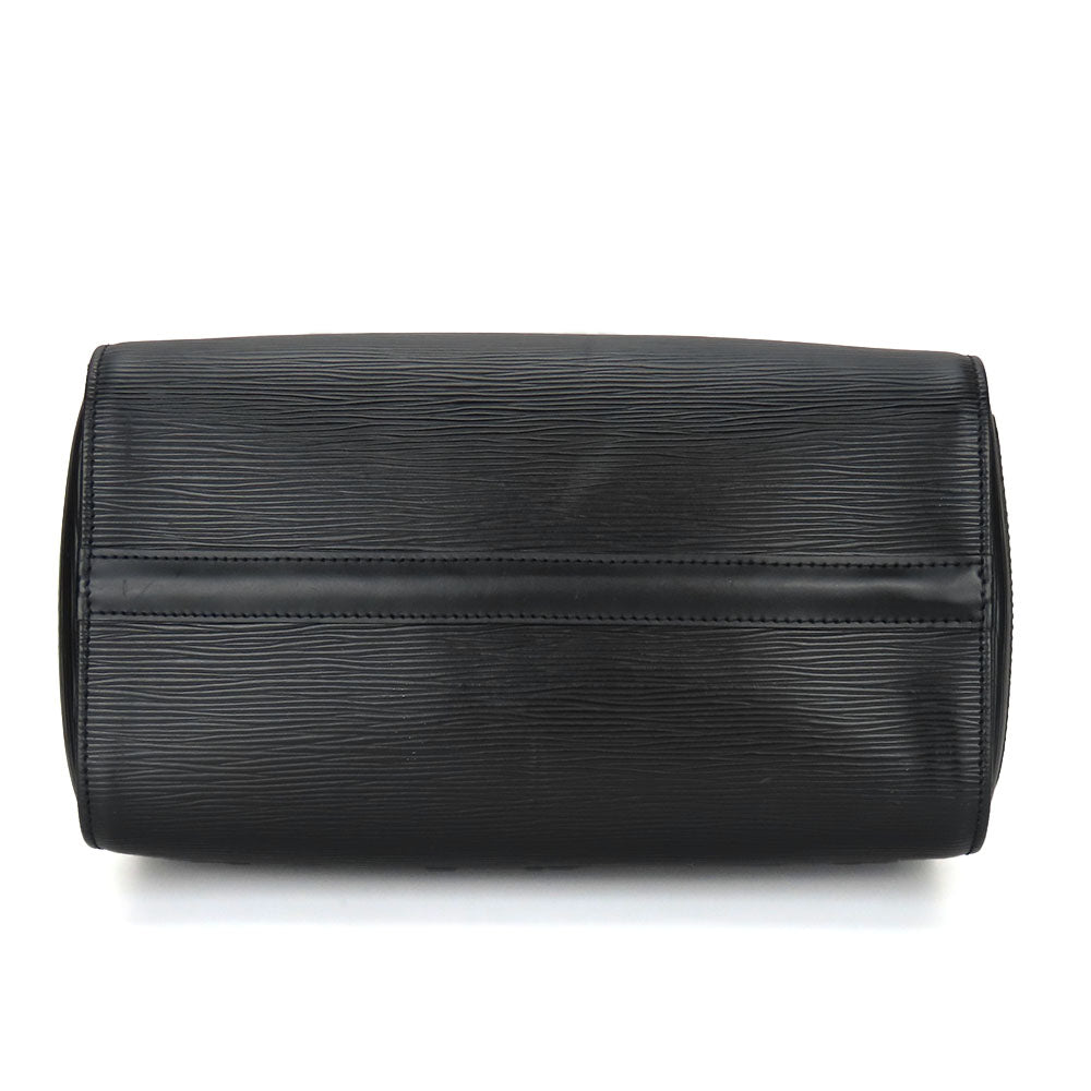 LOUIS VUITTON Handbag M43012 Epi Leather Noir Speedy 25 Women