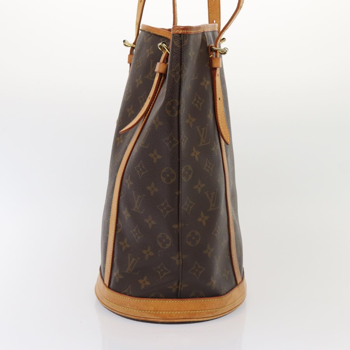 LOUIS VUITTON Monogram Bucket GM Shoulder Bag M42236 LV Auth 84281