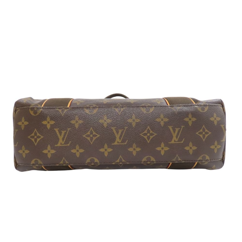 LOUIS VUITTON Tote Bag M53013 Monogram Brown Hippo Bobour Women