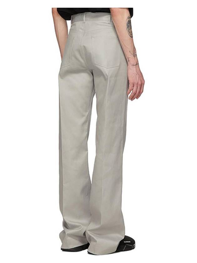 Luxury Balenciaga Trending 2026 Fluid Wide Pants Pearl Grey