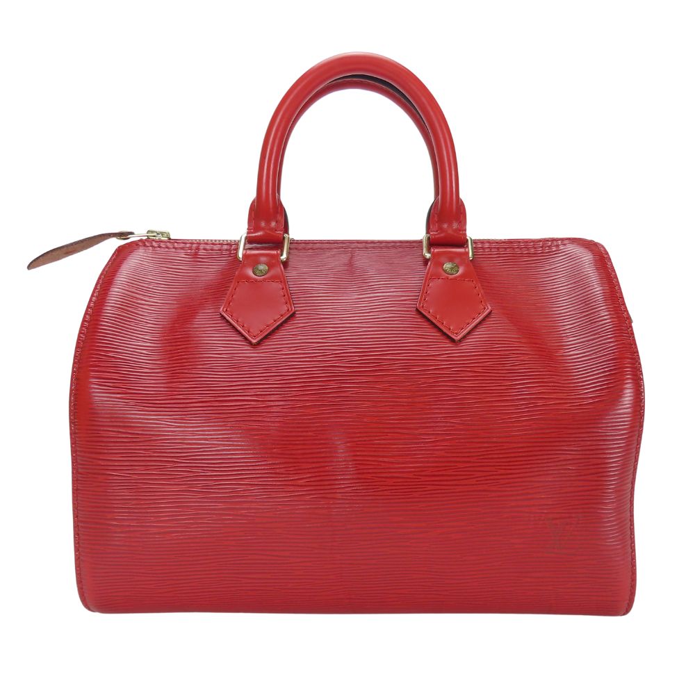 LOUIS VUITTON Handbag M43017 Epi Leather Red Speedy 25 Women