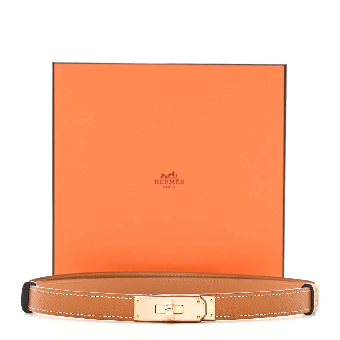 Hermes Epsom Kelly Belt Gold