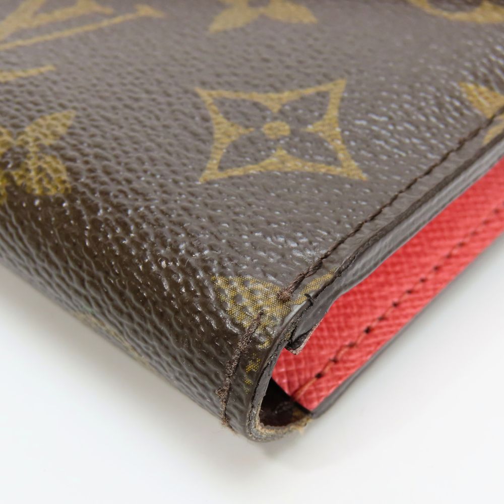 LOUIS VUITTON Tri-fold wallet M60597 Epi Leather pink Portefeuille Marie Roulon