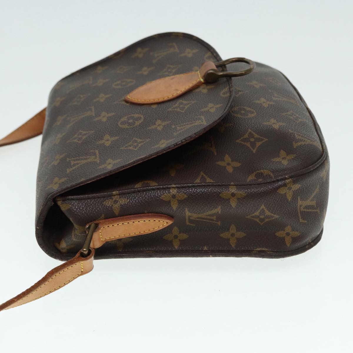 LOUIS VUITTON Monogram Saint Cloud GM Shoulder Bag M51242 LV Auth 86975