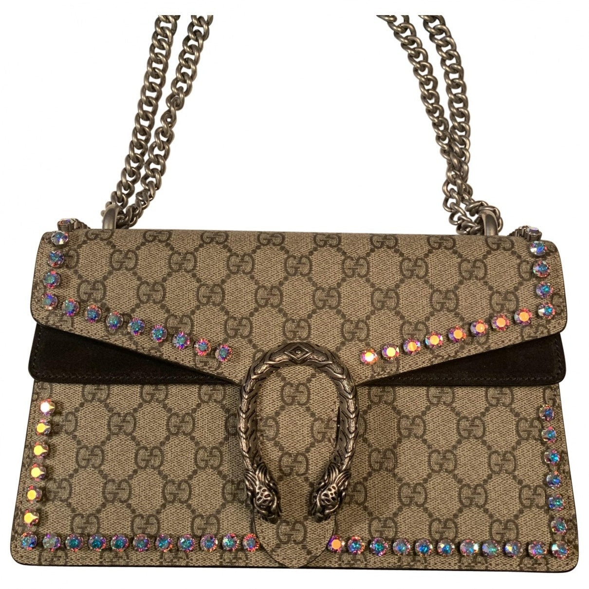 Gucci dionysus beige cloth handbag