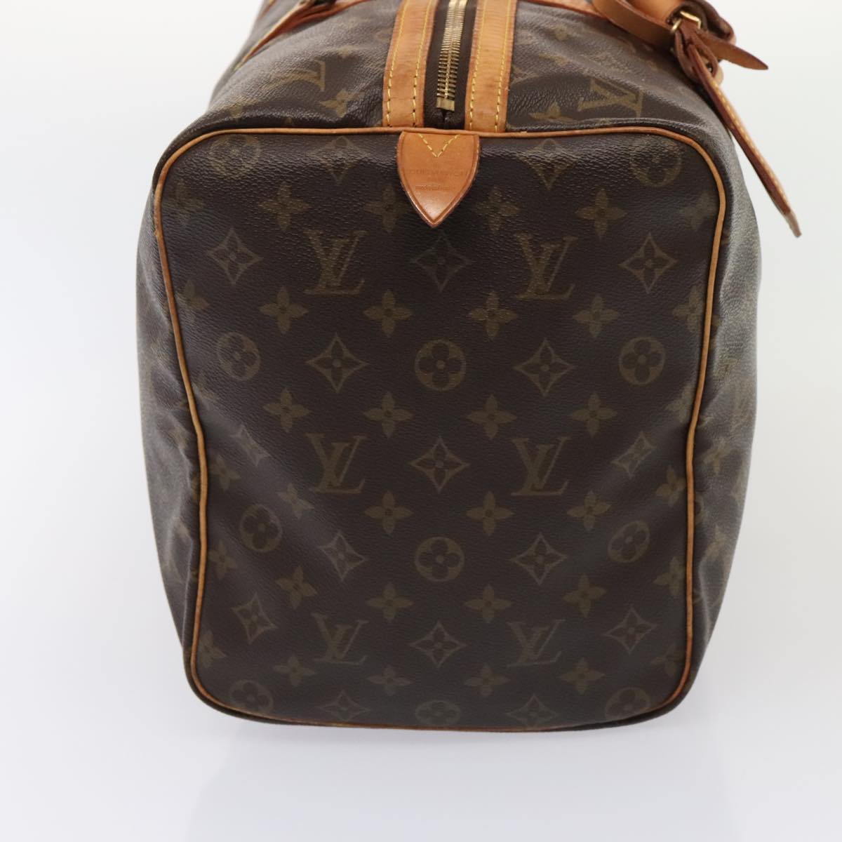 LOUIS VUITTON Monogram Sac Souple 45 Boston Bag M41624 LV Auth 87615