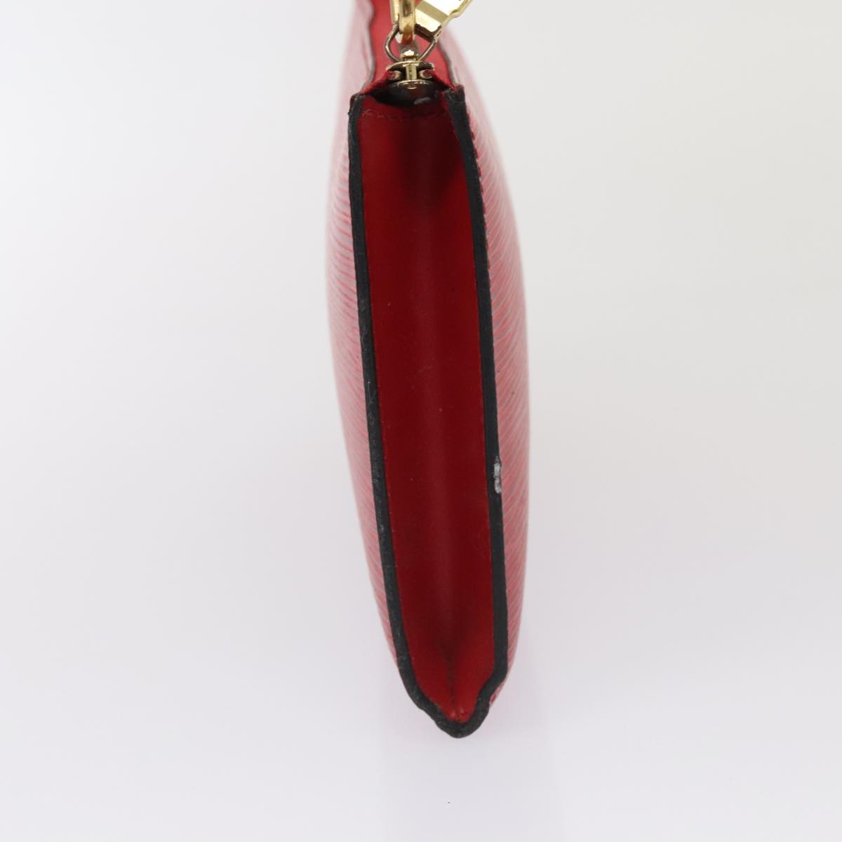 LOUIS VUITTON Epi Pochette Accessoires Accessory Pouch Red M52987 LV Auth 88309