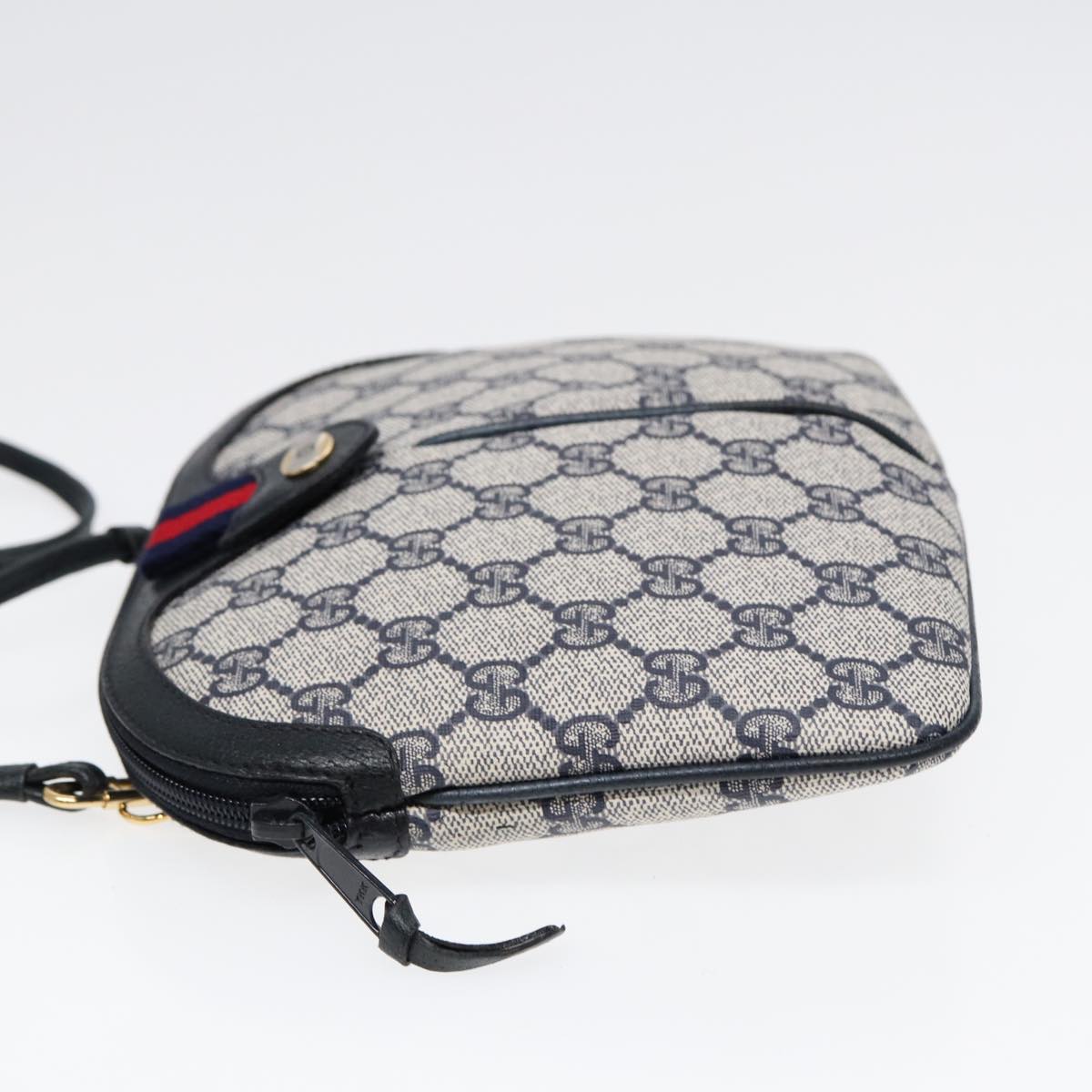 Gucci Leather Canvas Shoulder Bag