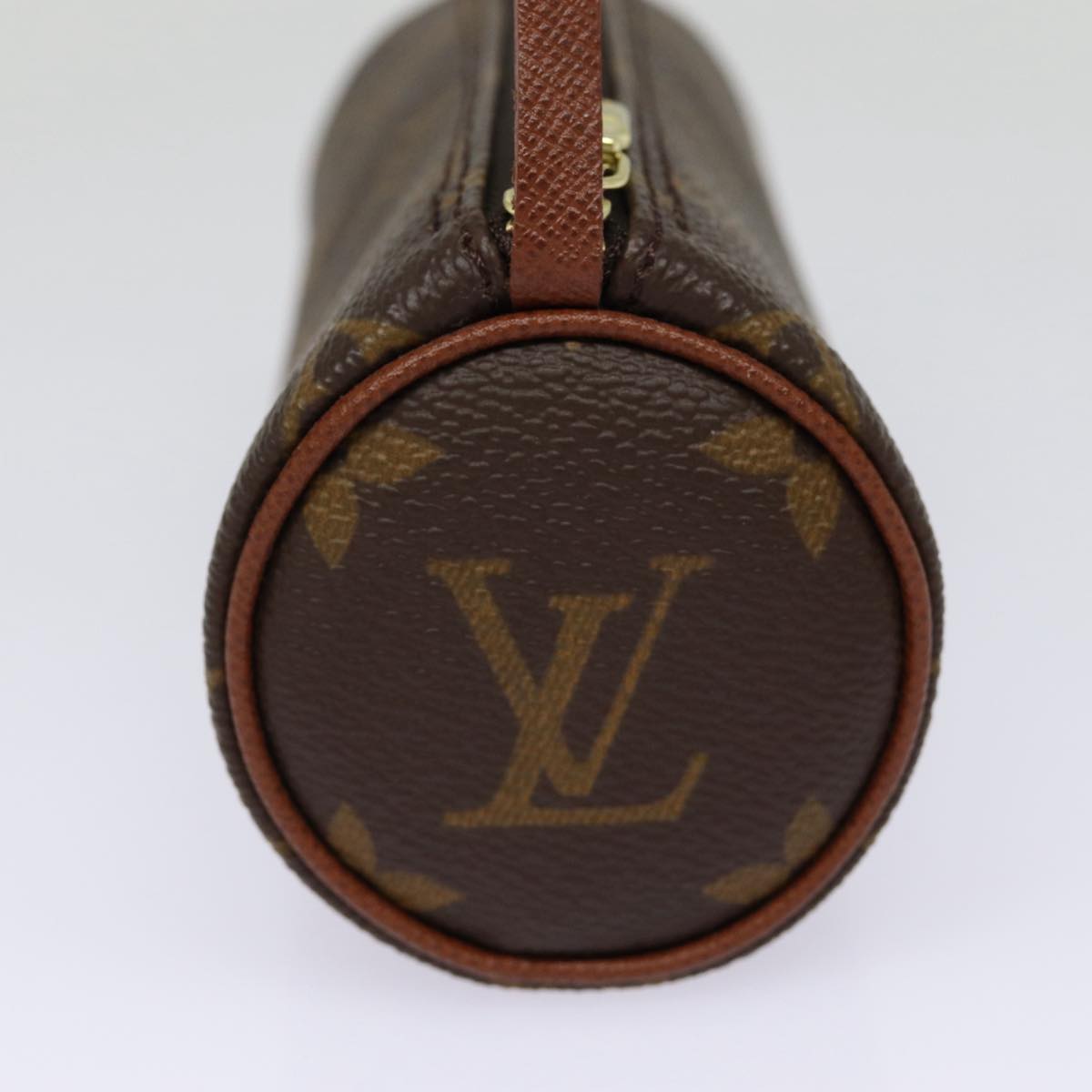LOUIS VUITTON Monogram Papillon Pouch LV Auth 88901