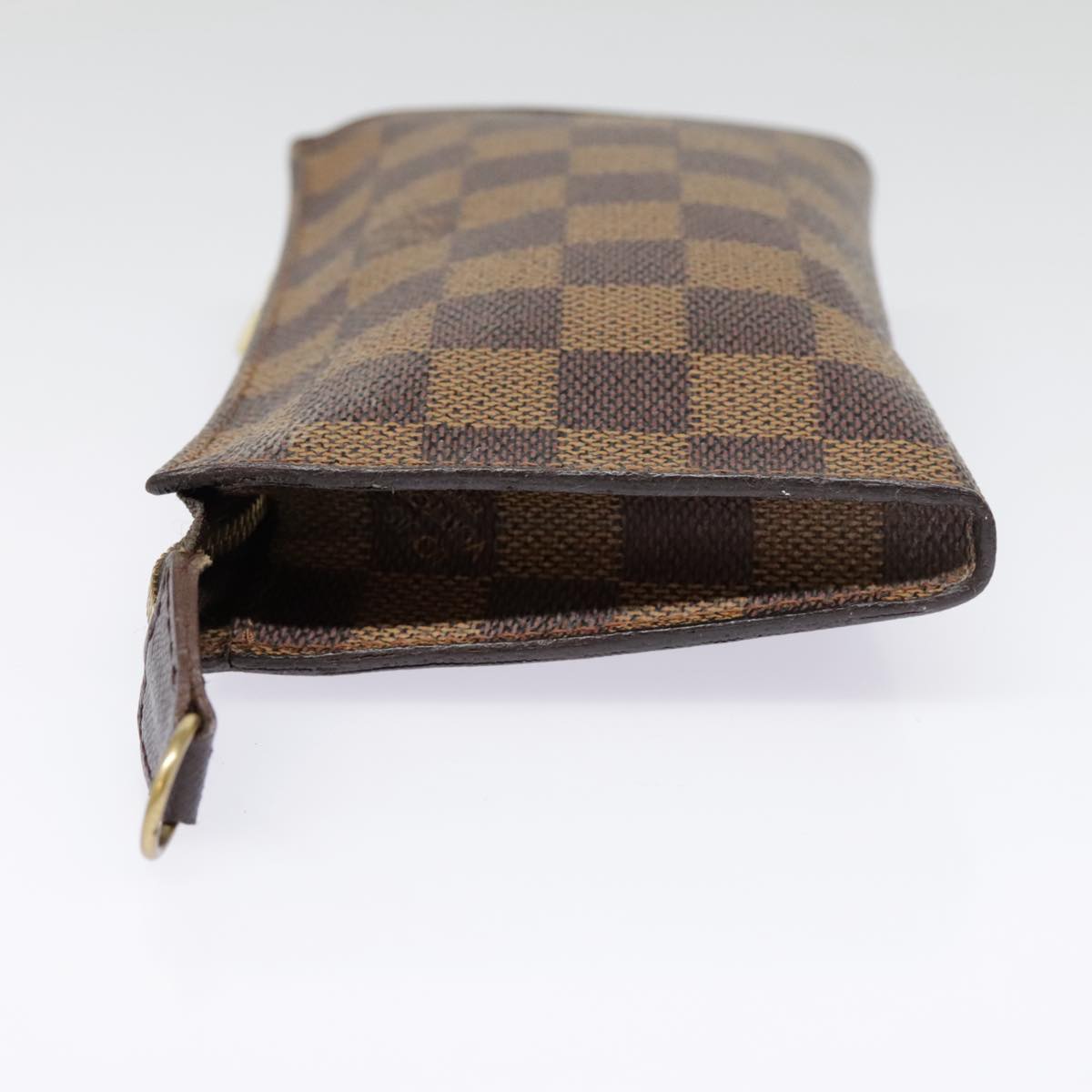 LOUIS VUITTON Damier Ebene Marais Pouch LV Auth 89126