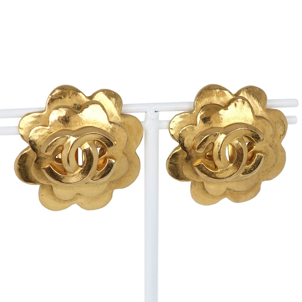 Chanel Chanel Flower Earring Coco G 1996 96P 23.6g flour Earring