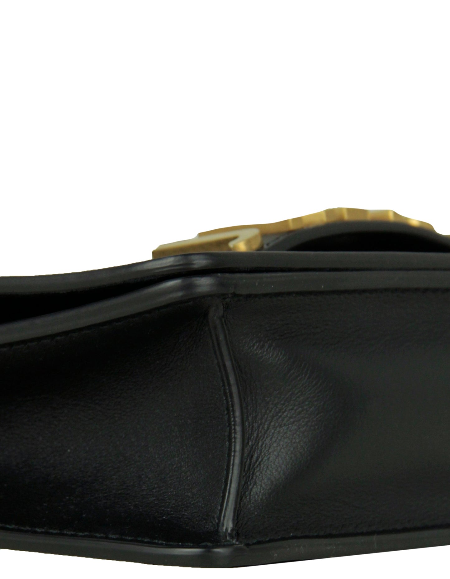 Christian Dior Black Leather J'Adior Chain Flap Bag