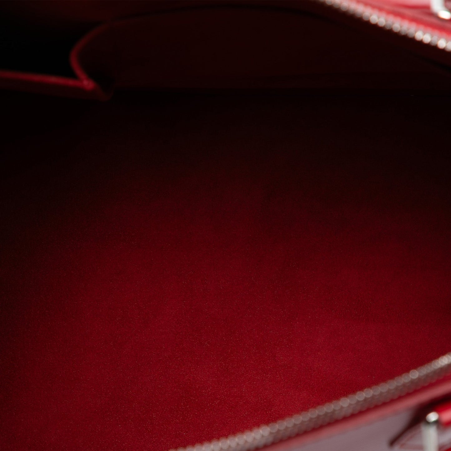 Red Louis Vuitton Epi Alma GM Handbag