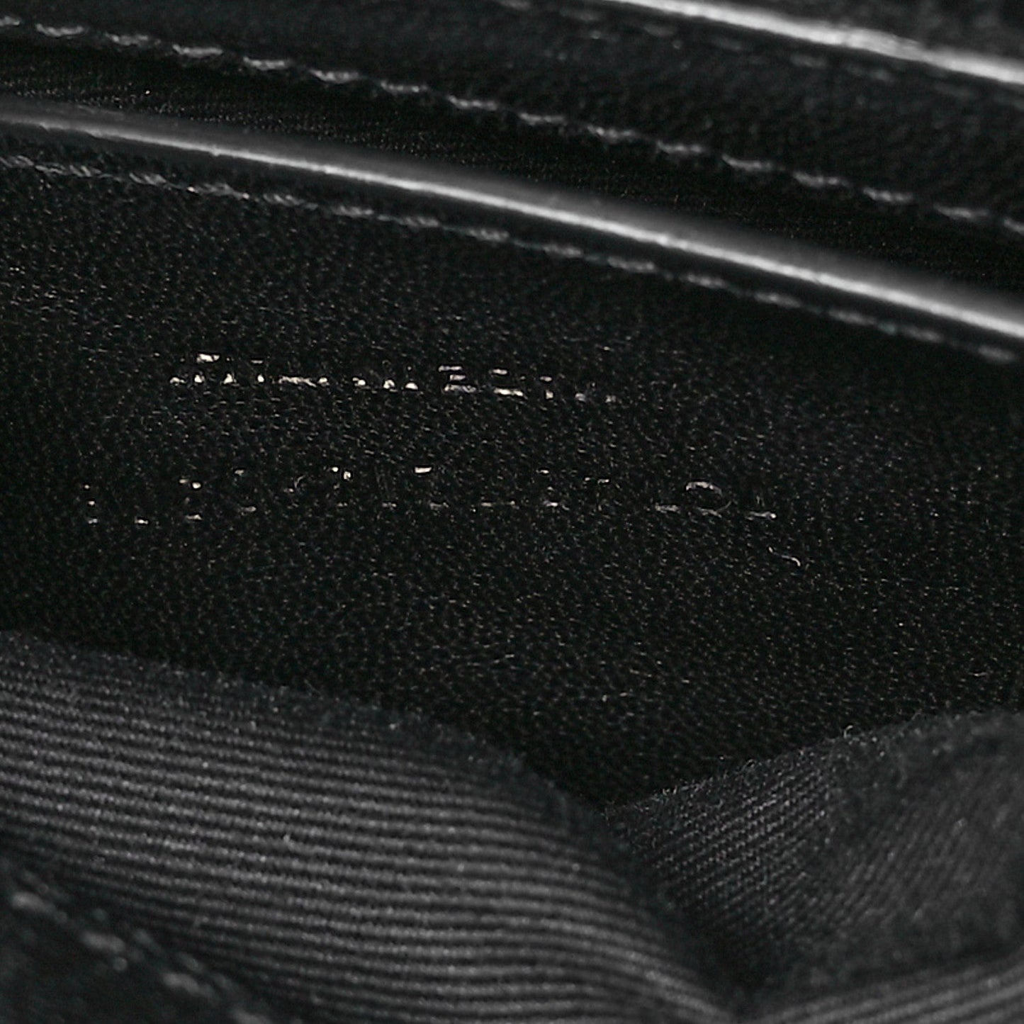 Saint Laurent Sheepskin Matelasse Chevron Monogram Monochrome Medium College Bag Black