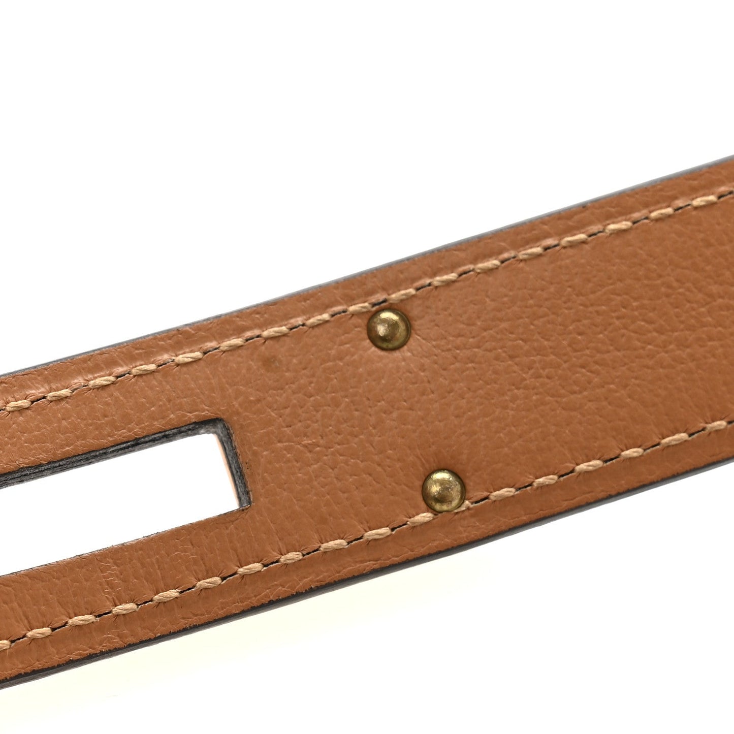 Hermes Epsom Kelly Belt White