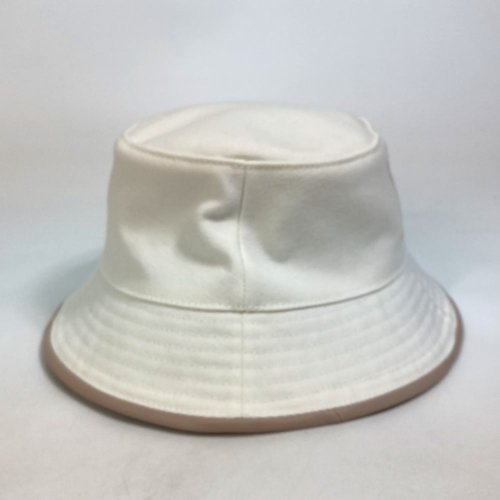 LOUIS VUITTON hat M77575 cotton white Apparel Bob LV Buddy Bucket Women M
