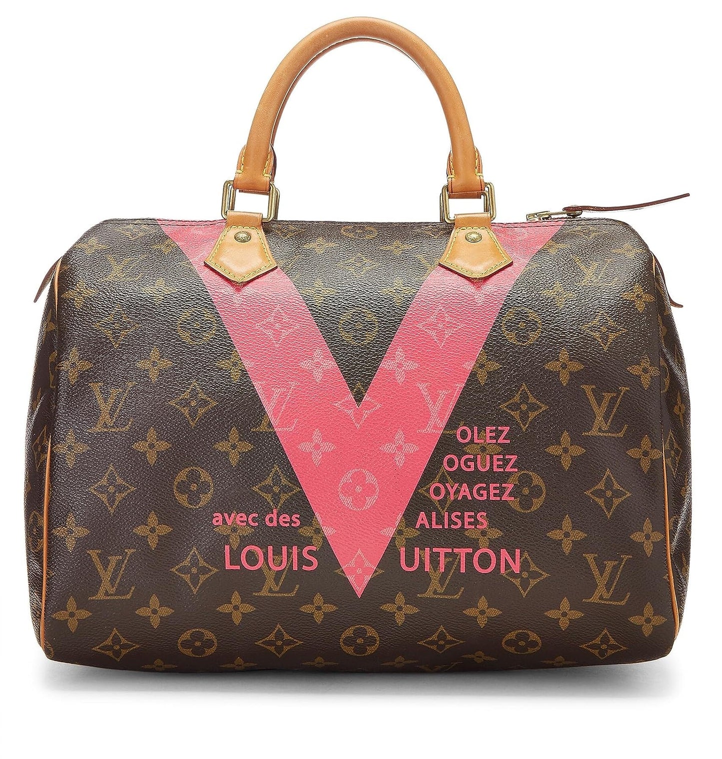 Louis Vuitton, Pink Monogram V , Pink