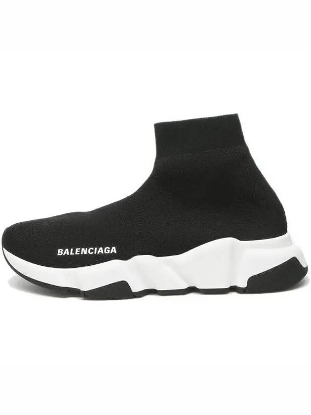 Luxury Balenciaga Trending 2026 Speed Trainer High Top Sneakers Black