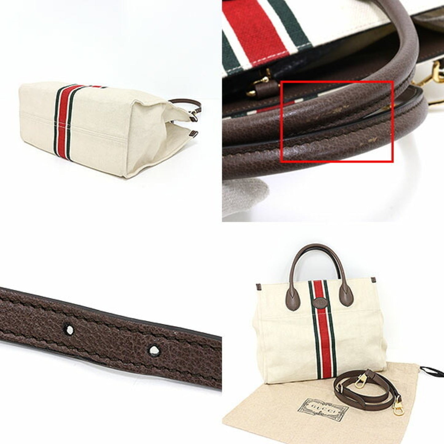 Gucci Canvas Tote
