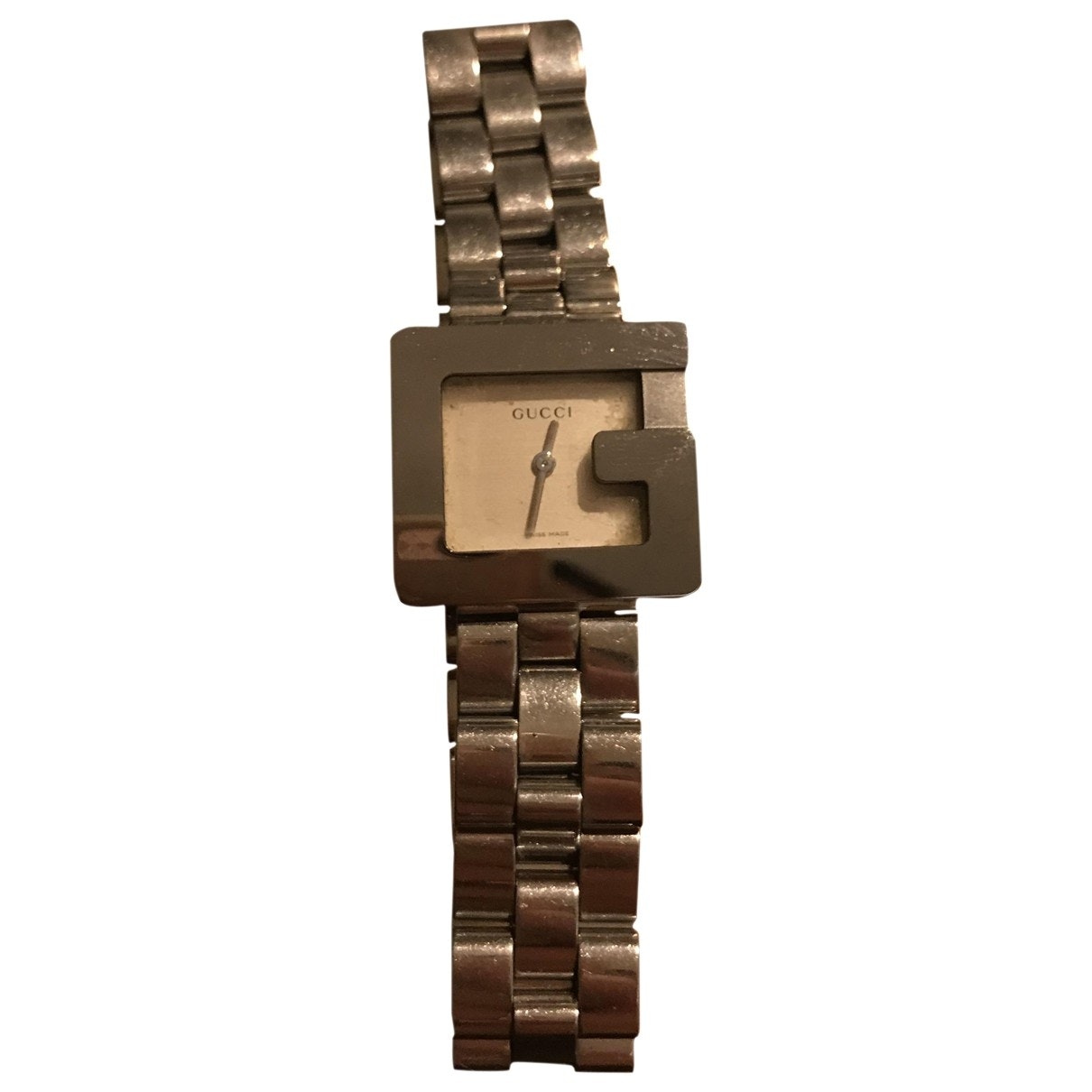 Gucci g-timeless metallic steel watch