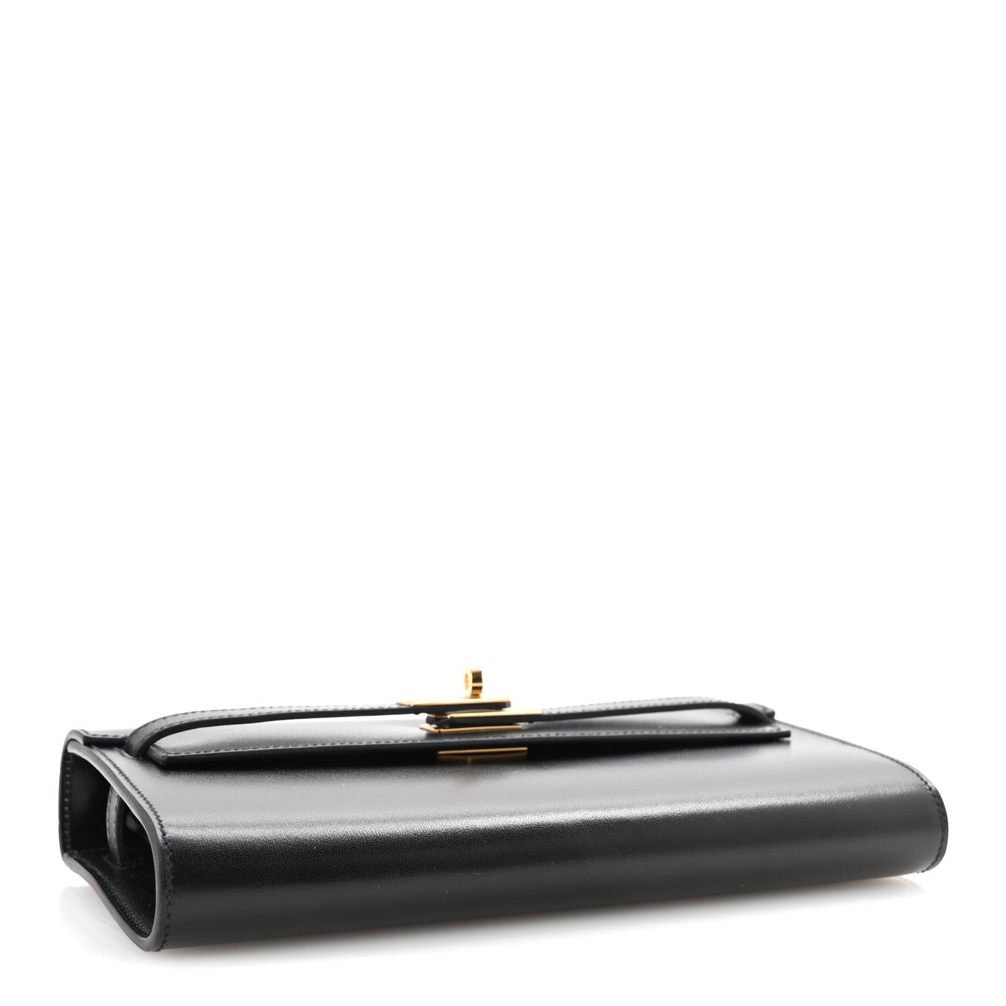 Hermes Box Kelly Wallet To Go Black