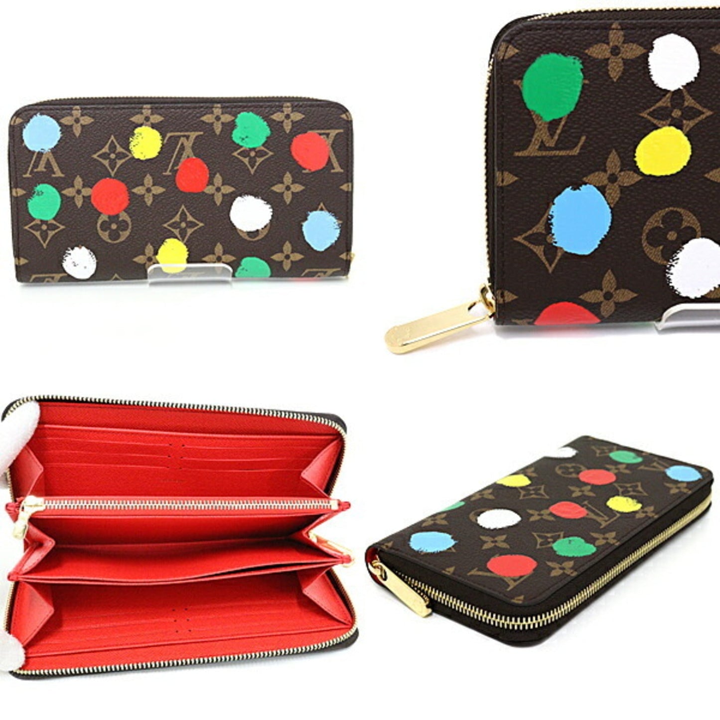 Louis Vuitton Monogram Monogram Long Bill Wallet (Bi-Fold)