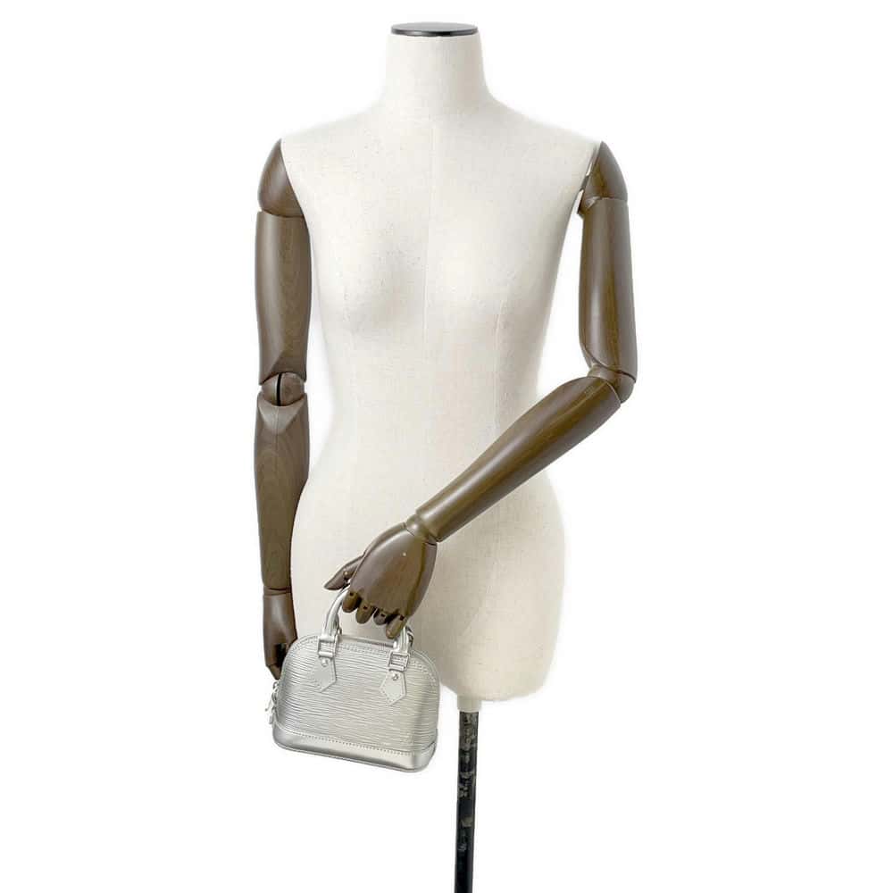 Louis Vuitton Alma Silver Hardware M82682 Epi Leather Size Nano