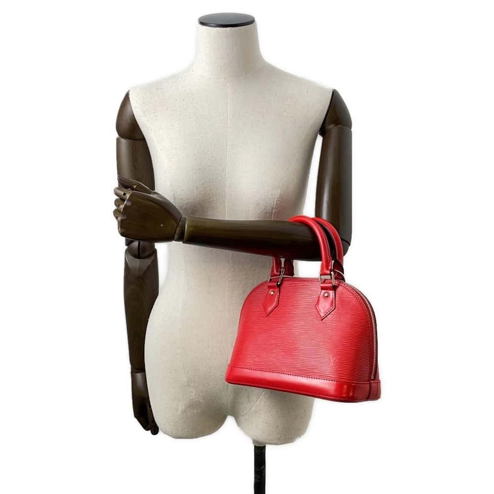 Louis Vuitton Alma Coquelicot M41160 Epi Leather Size BB