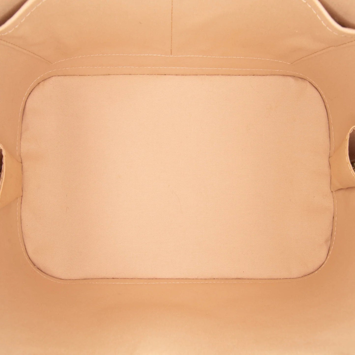 Tan Louis Vuitton Monogram Vernis Alma PM Handbag