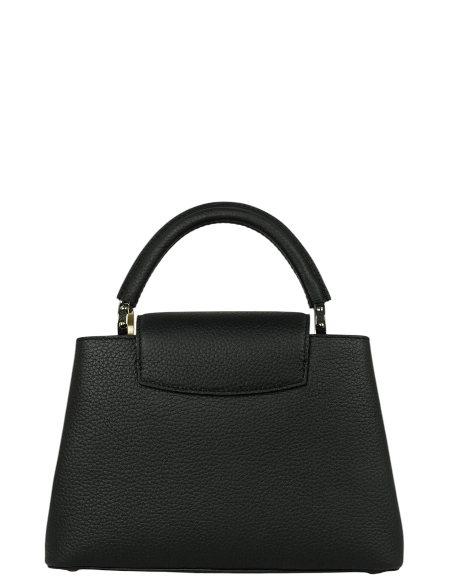 Louis Vuitton Black Mother-of-Pearl Capucines BB