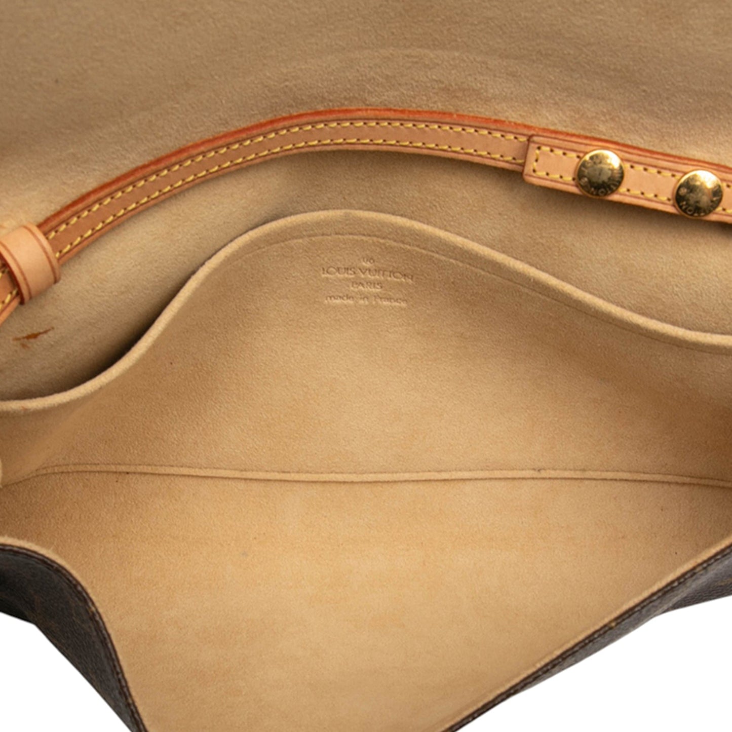 Brown Louis Vuitton Monogram Pochette Twin GM Crossbody Bag
