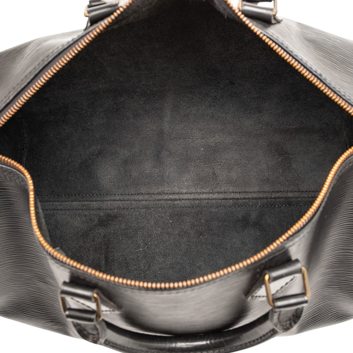 Black Louis Vuitton Epi Speedy 35 Boston Bag