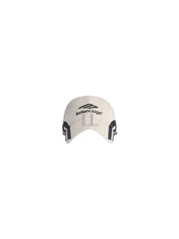 Luxury Balenciaga Trending 2026 3B Sports Icon Ball Cap Light Beige
