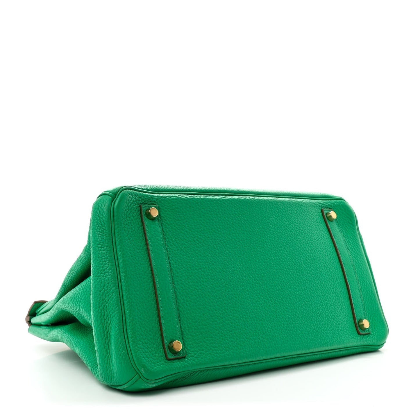 Hermes Taurillon Clemence Birkin 35 Menthe
