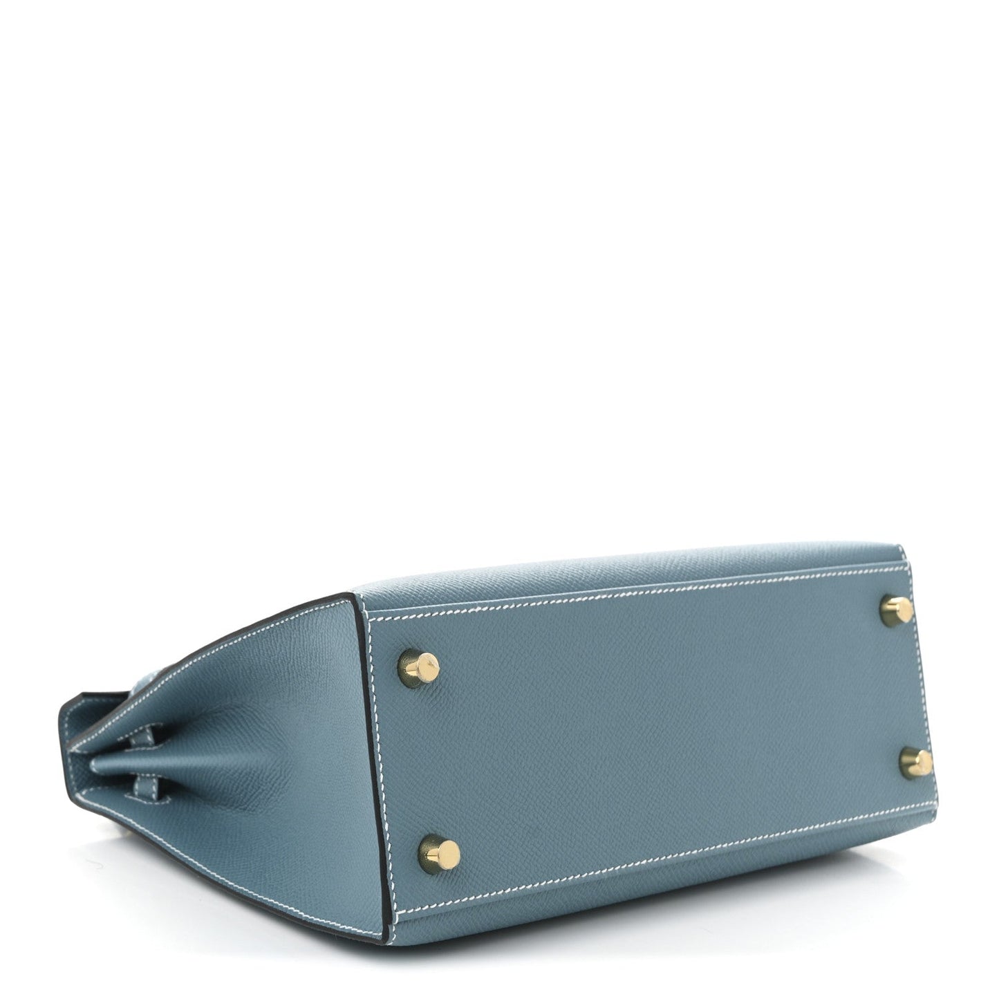 Hermes Epsom Kelly Sellier 25 New Blue Jean