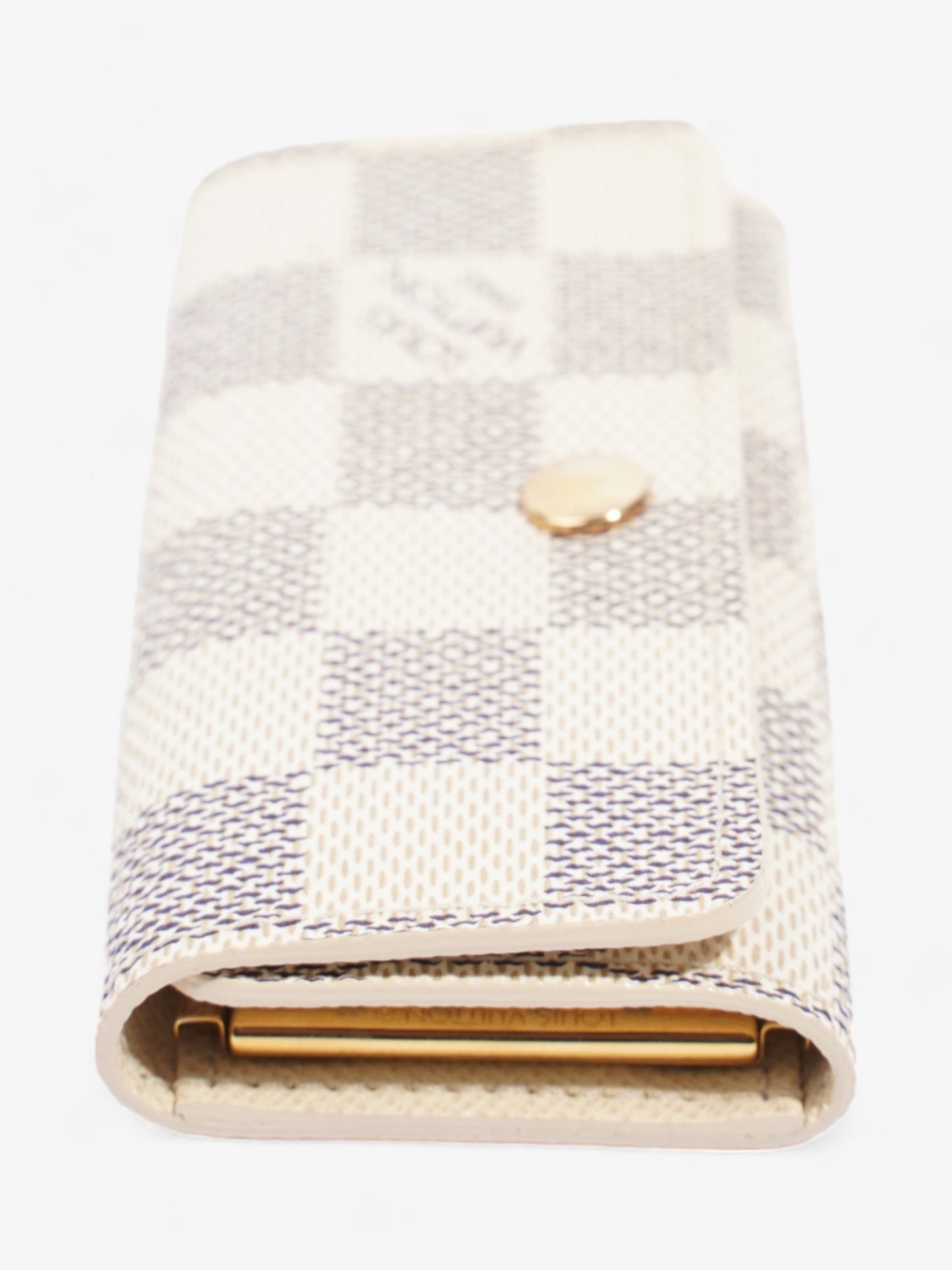 Louis Vuitton Multicles 4 Key Holder Damier Azur Coated Canvas