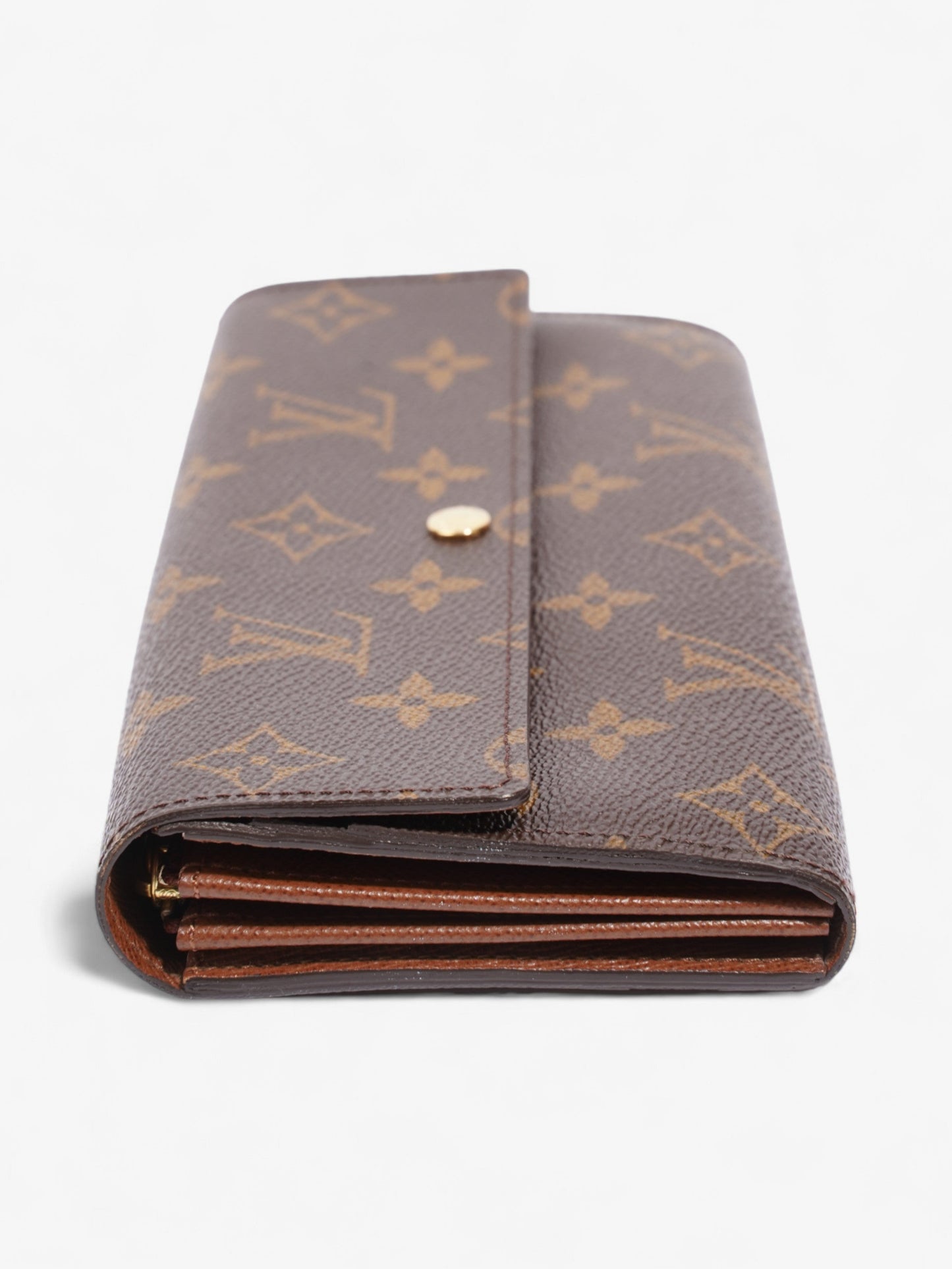 Louis Vuitton Sarah Wallet Monogram Coated Canvas
