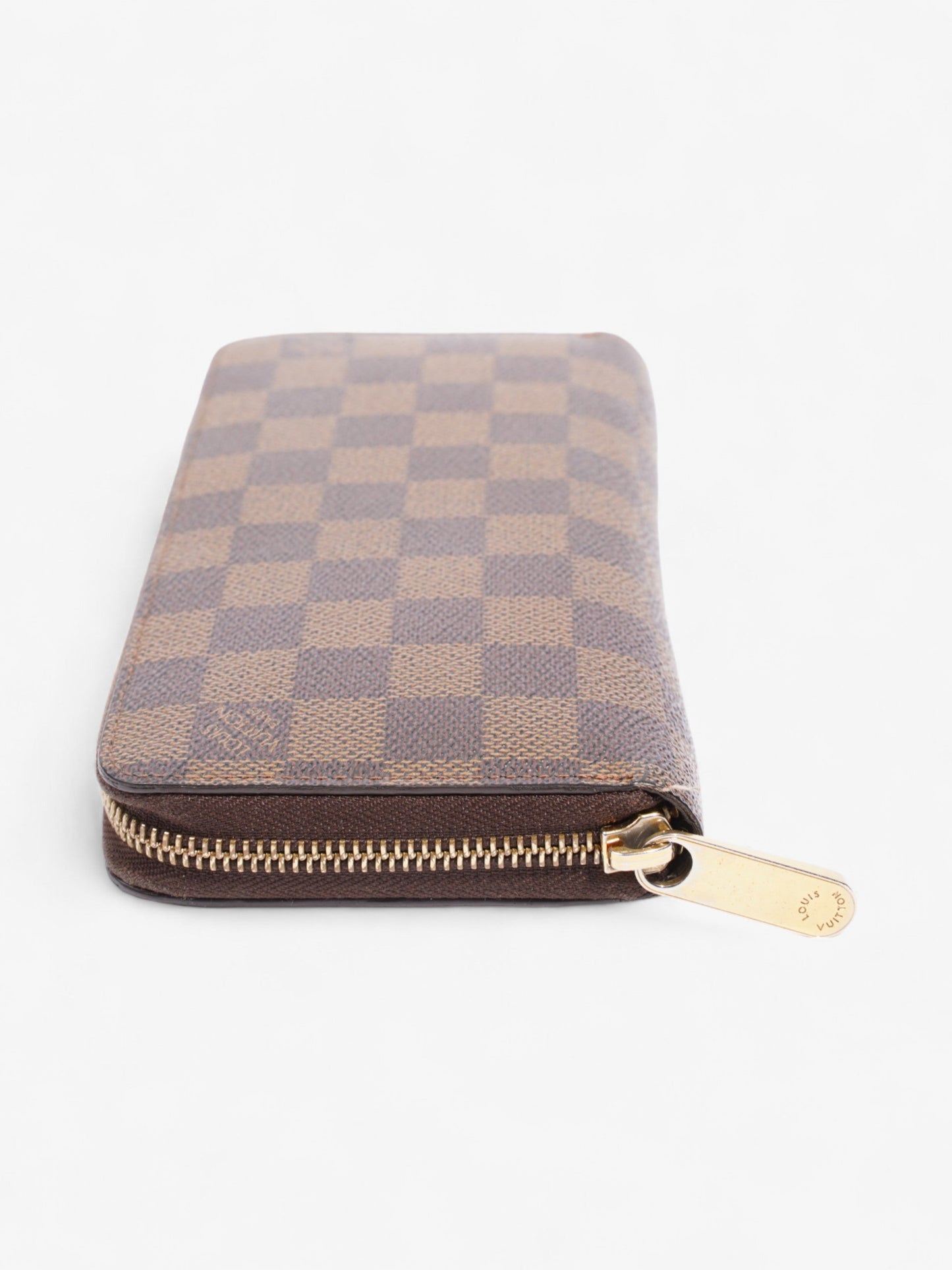 Louis Vuitton Zippy Wallet Damier Ebene Coated Canvas