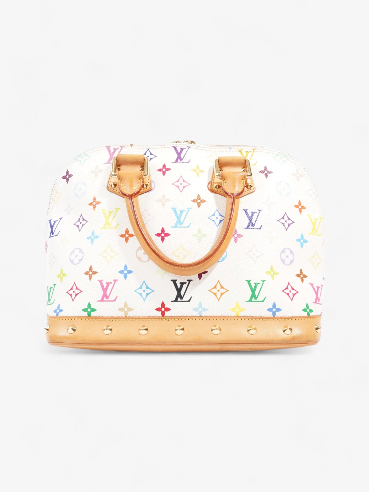 Louis Vuitton Alma White / Multicolour Canvas PM