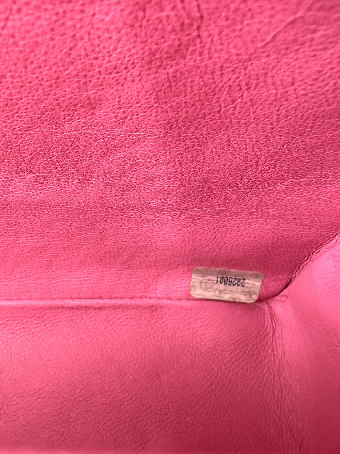 Chanel 1994 Faux Fur Kelly Top Handle in Barbie Pink