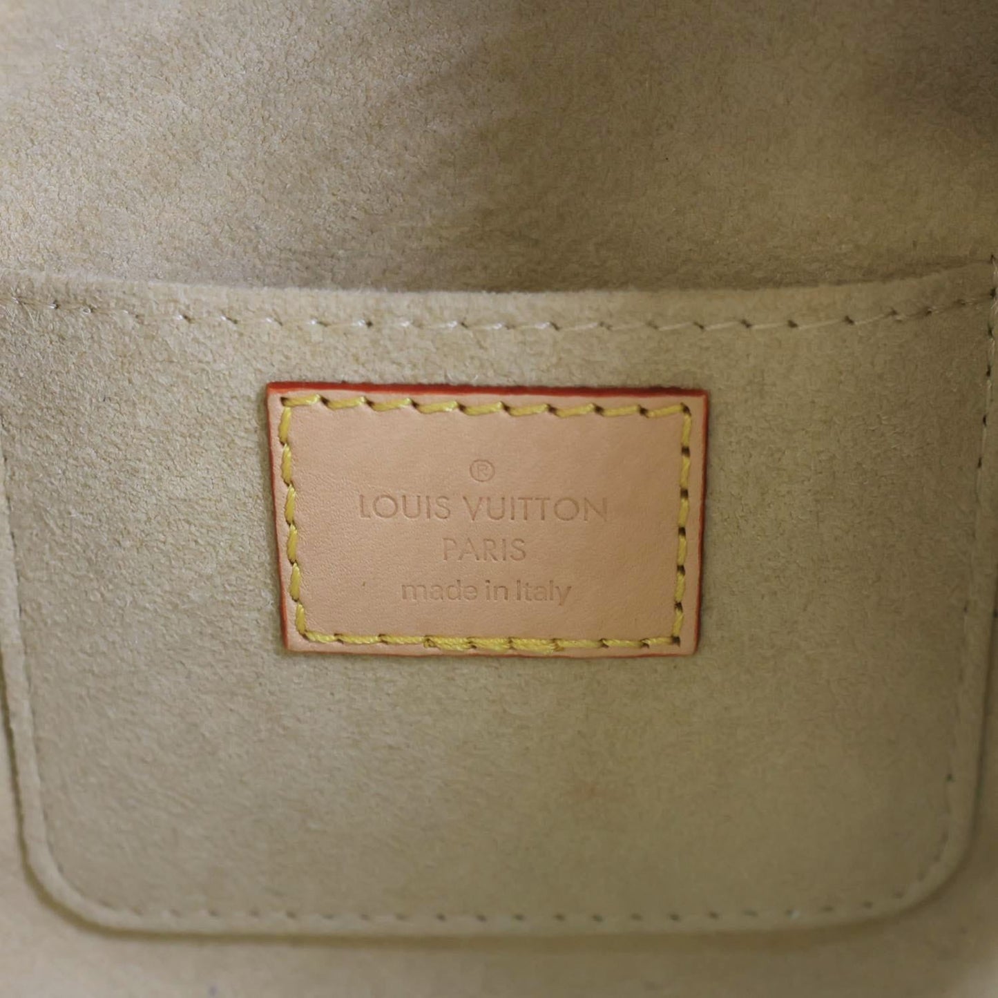 LOUIS VUITTON Just In Case Monogram Canvas Crossbody Bag Brown
