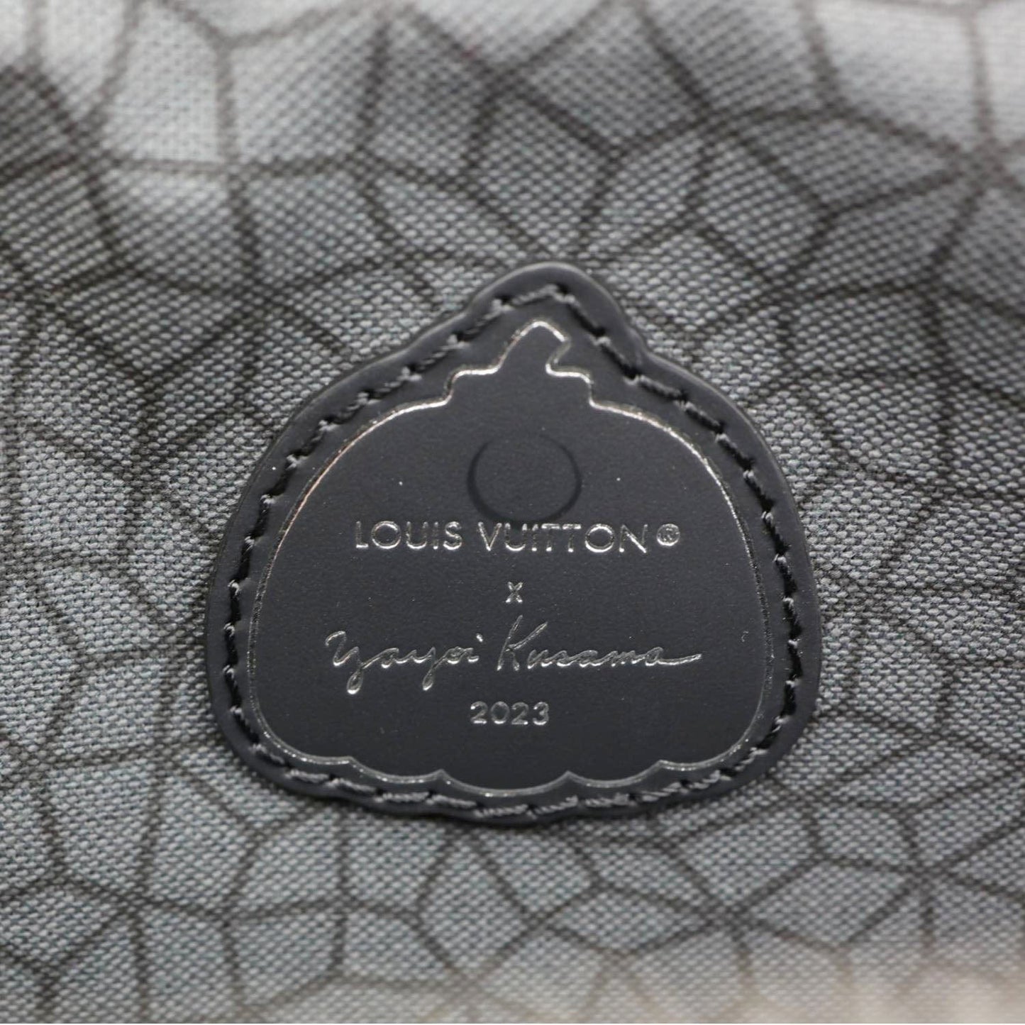 LOUIS VUITTON LV X YK Monogram Reverse Eclipse Pumpkin Canvas Bumbag Gray