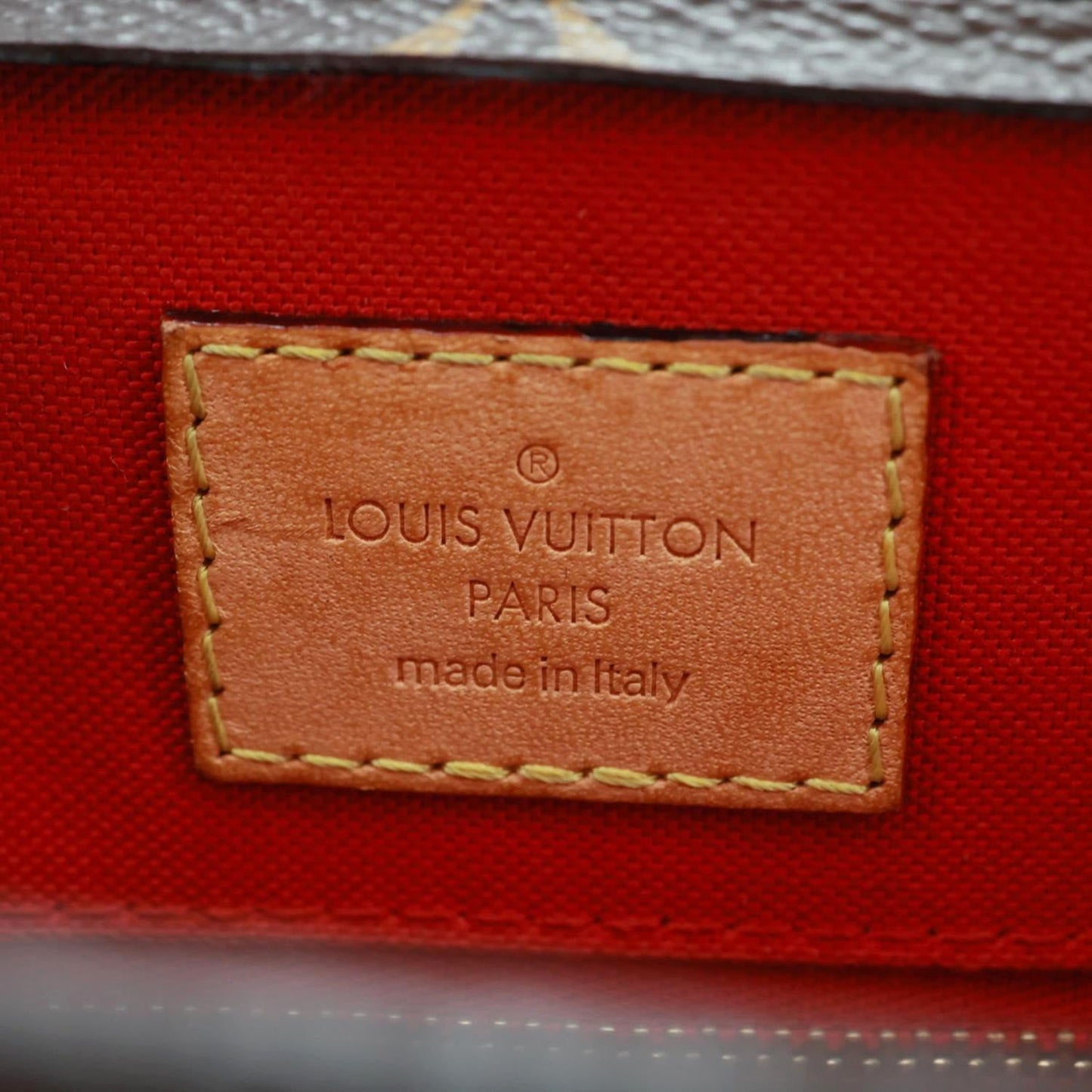 LOUIS VUITTON Sac Plat BB Monogram Canvas Crossbody Bag Brown