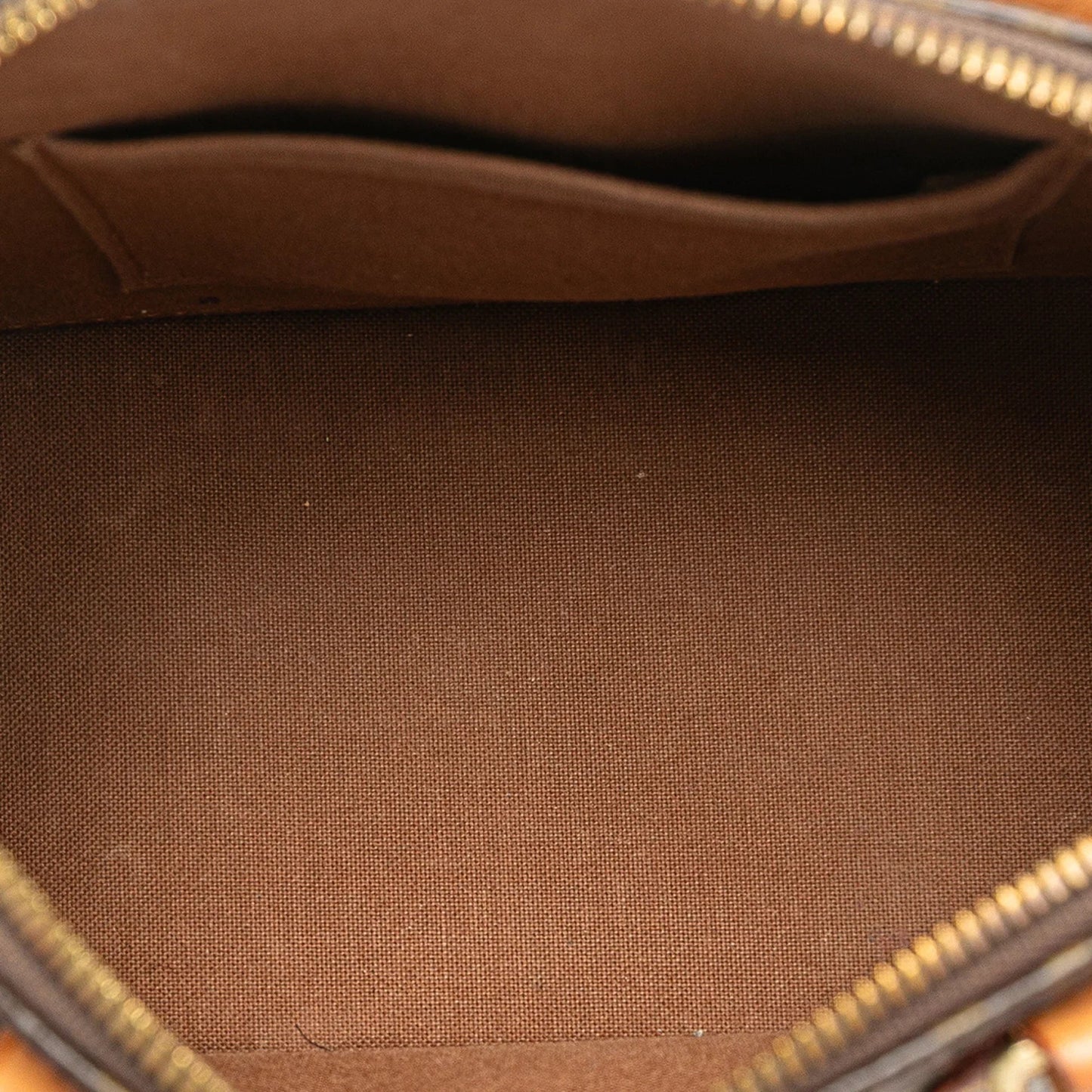 Brown Louis Vuitton Monogram Alma BB Satchel