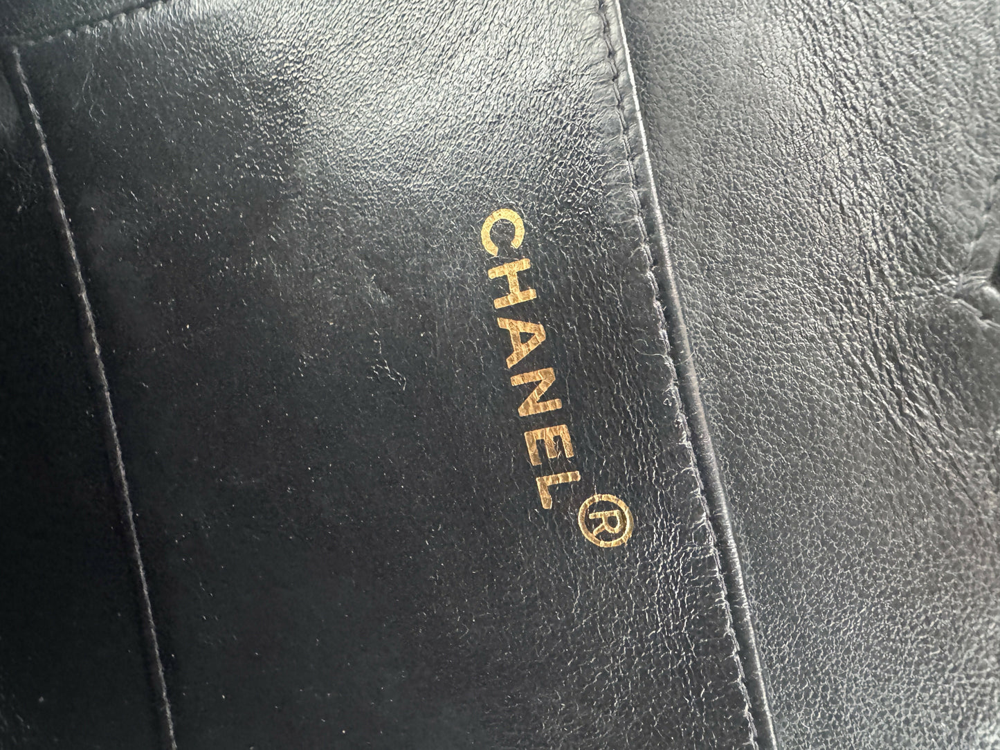 Chanel 1995 Barbie Black Heart Vanity Bag